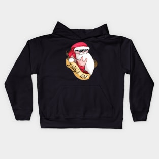 Rock N Roll Santa Kids Hoodie